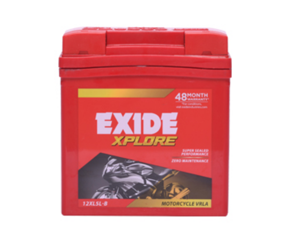 EXIDE XPLORE  2 Wheeler Battery - FXL5-12XL5L-B