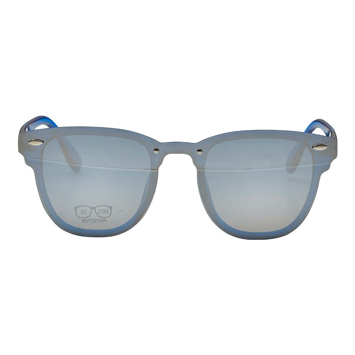 Oval Blue Gradient Polycarbonate Full Rim
