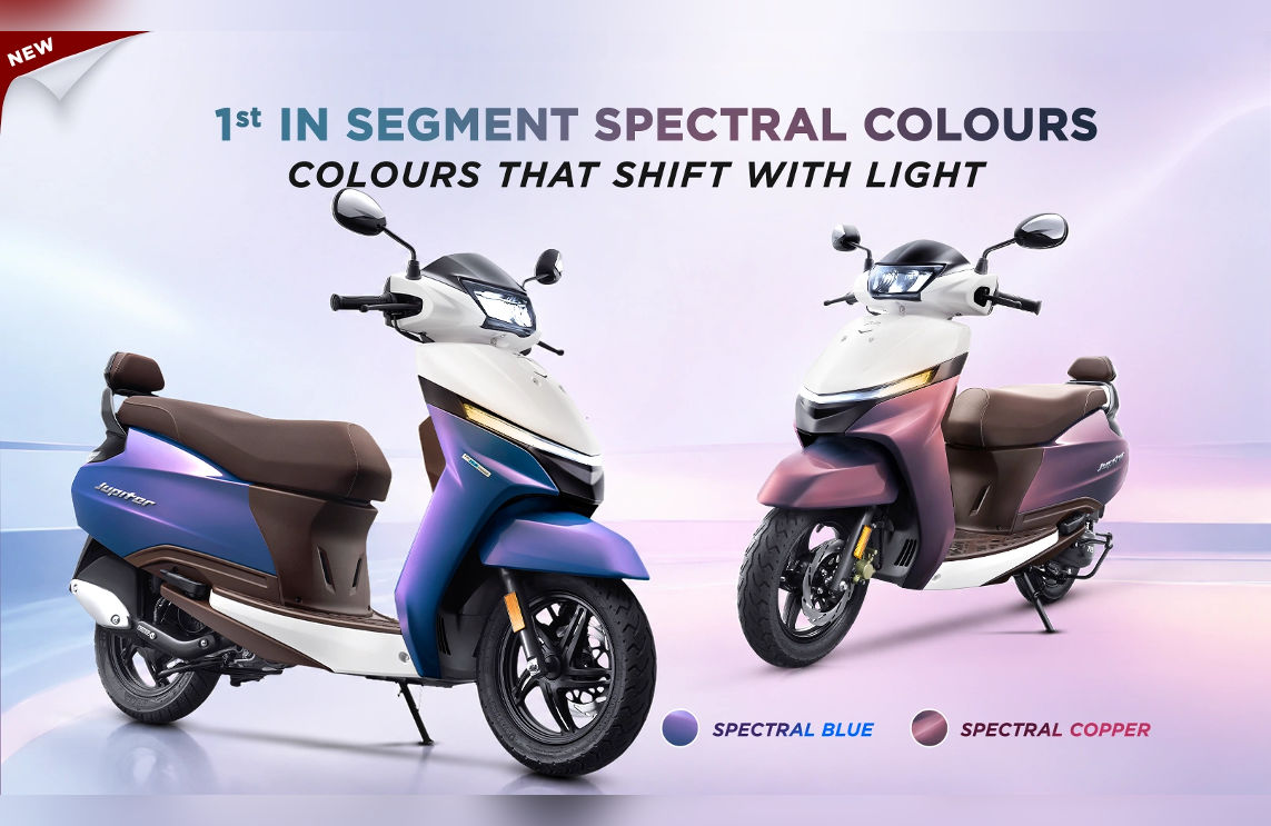 All New TVS Jupiter Dual Tone: Colours, Features, Price & What Makes It Different All New TVS Jupiter Dual Tone: Colours, Features, Price & What Makes It Different