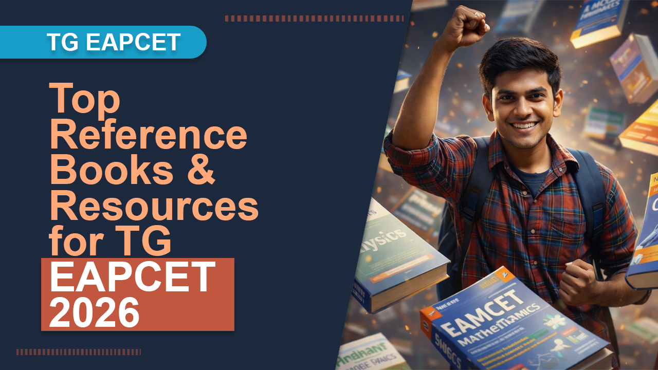 Top Reference Books & Resources for TG EAPCET 2026