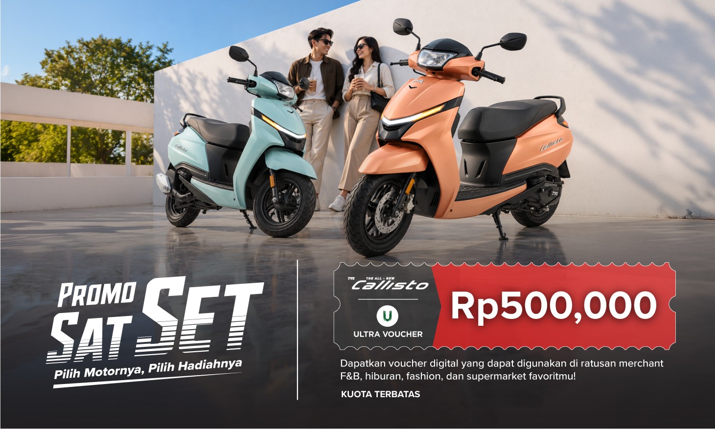 Promo Satset TVS The All New Callisto