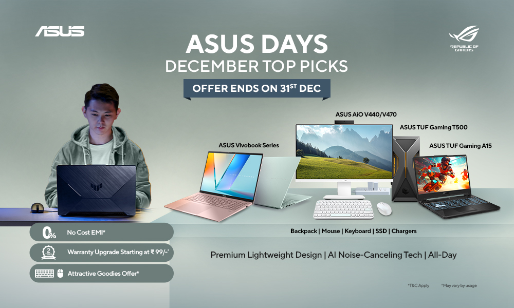 ASUS Days – December Top Picks