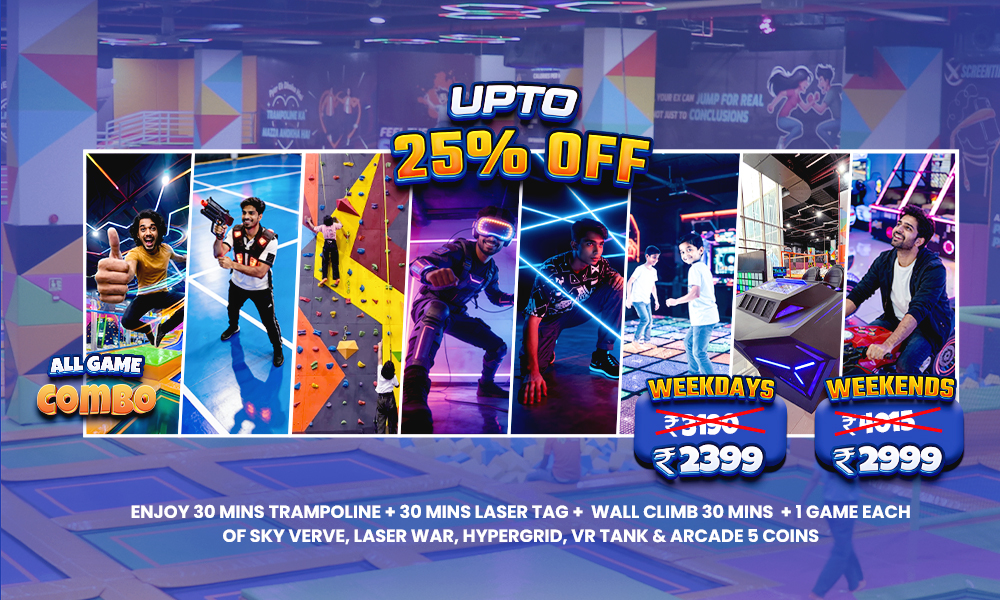 Up to 25% Off: All Game Combo (8+ Activities)