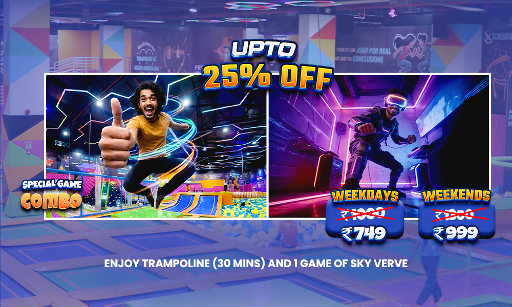 Up to 25% Off: Trampoline + Sky Verve VR Combo