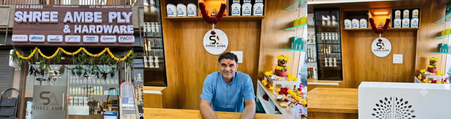 Shree Ambe Ply And Hardware | Jivanjor Authorized Partners