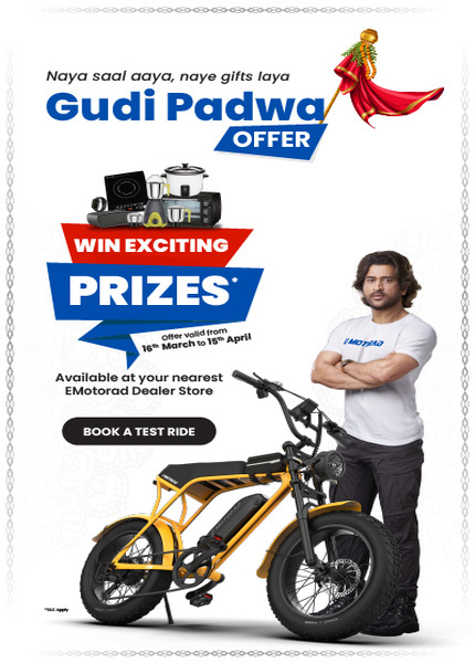 EMotorad Electric Cycles - Rise Up