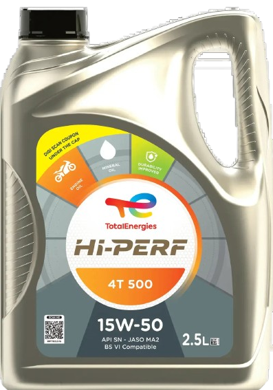 Hi-Perf 4T 500 15W-50