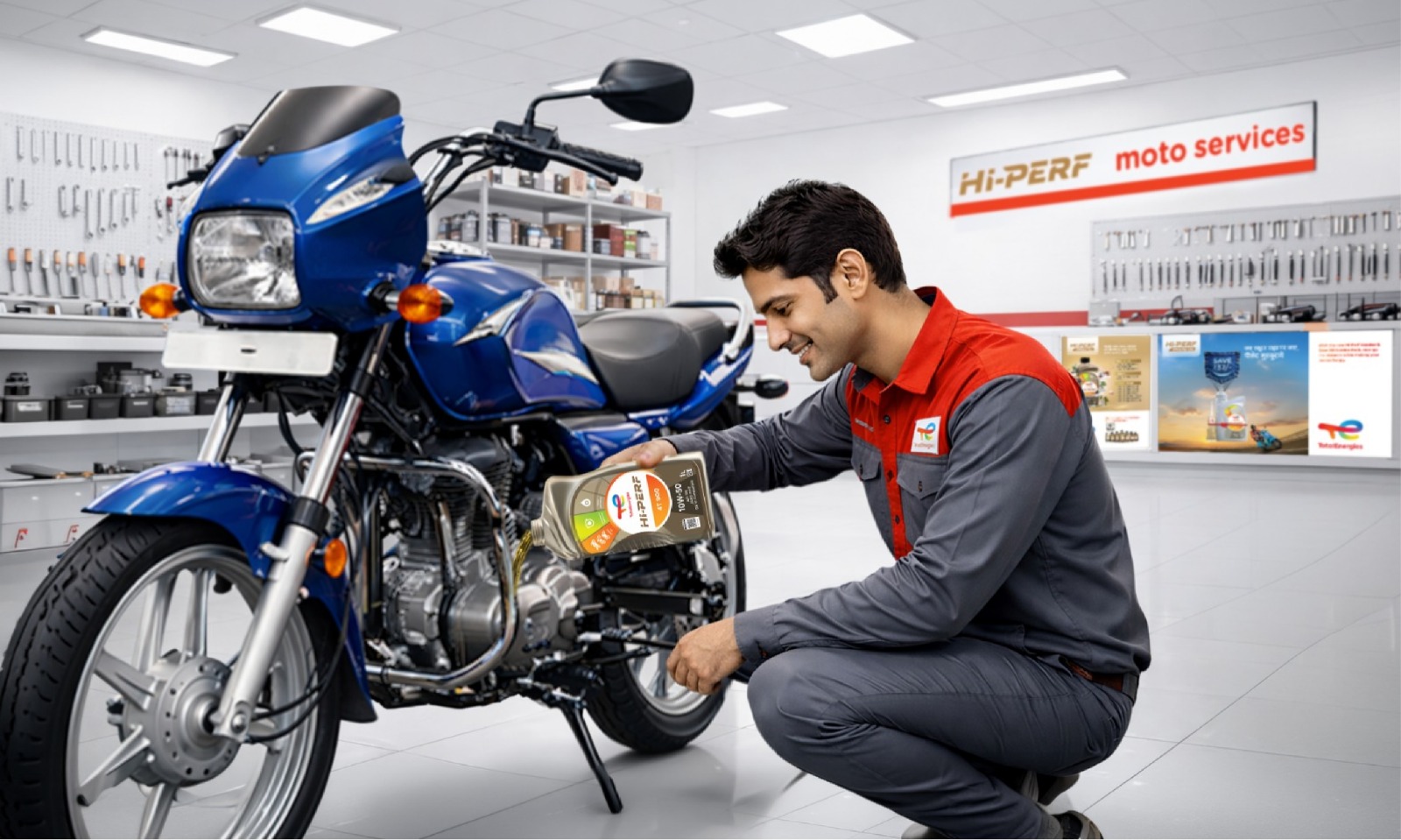 TotalEnergies Hi-Perf Moto Services - Phanidra Automobiles
