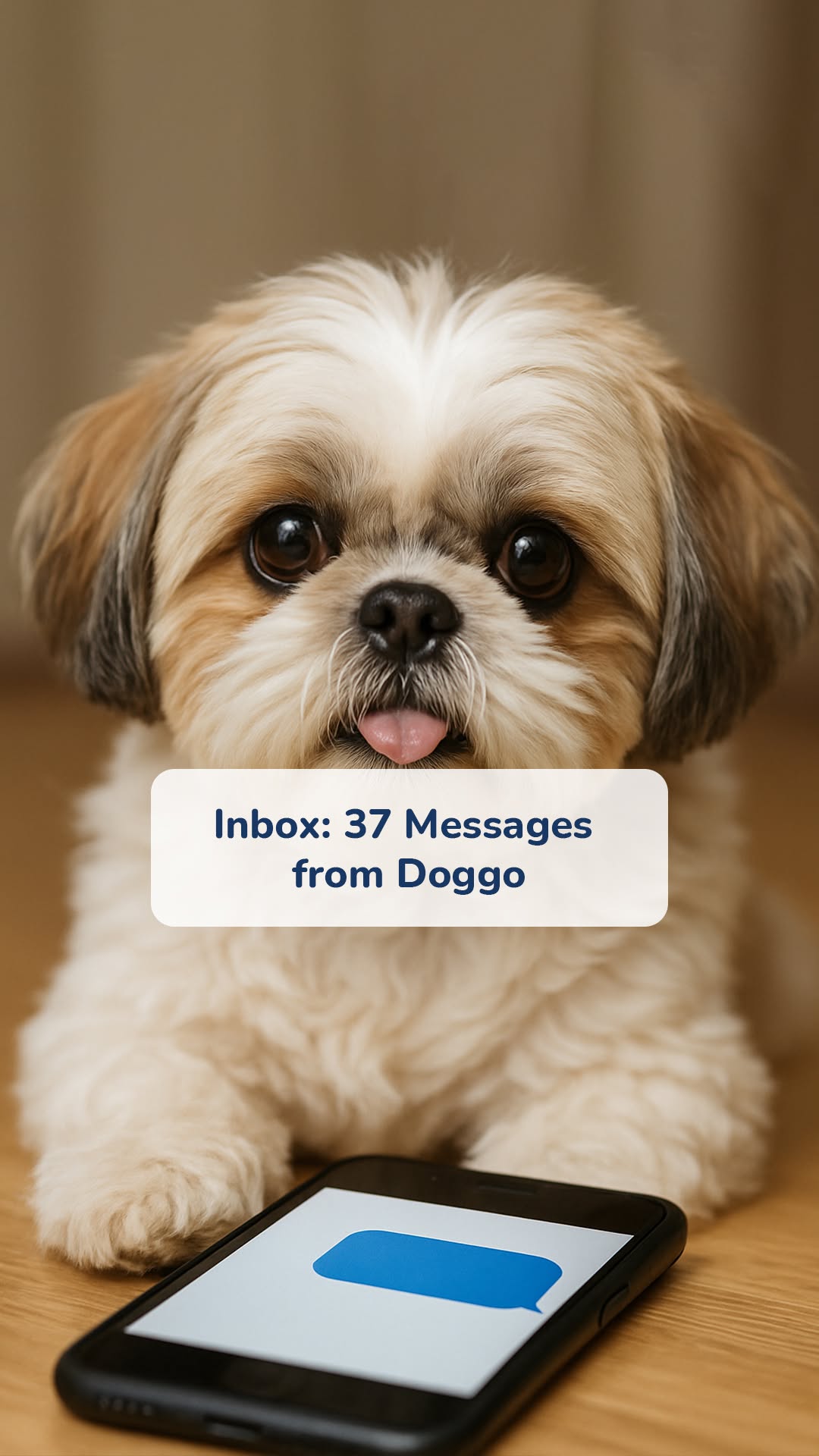 What if your pet could text you?