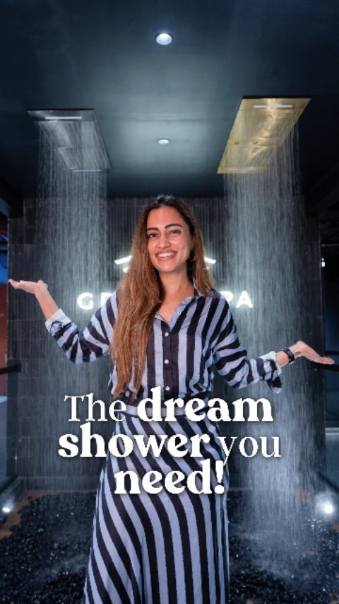 A shower, designed around you.