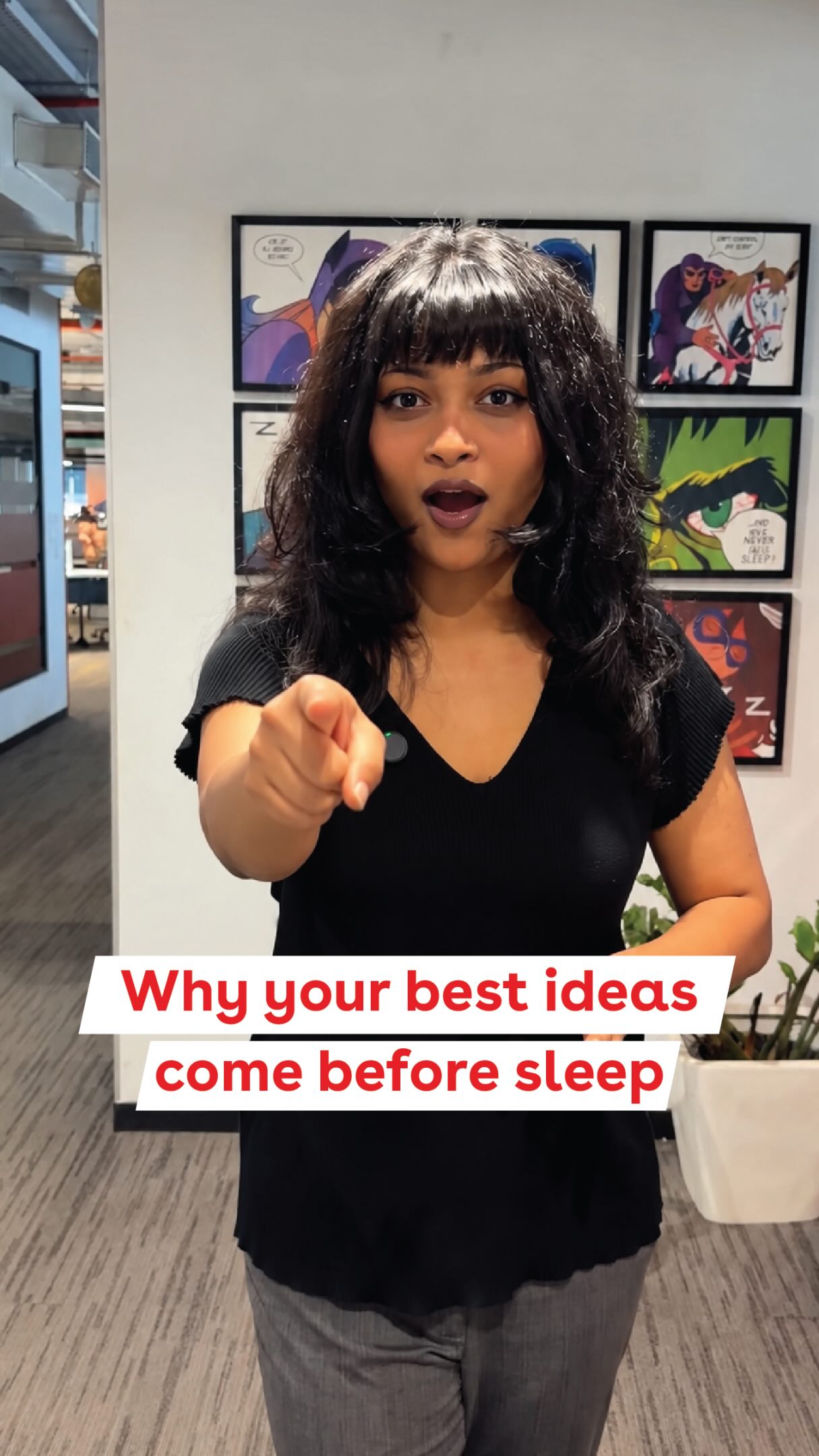 Some of your best ideas come before sleep. 💭