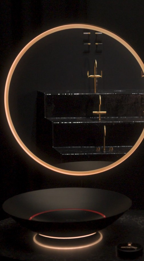 The second sanctum of GROHE SPA’s Aqua Sanctuary at Milan Design Week 26 reimagines the bathroom