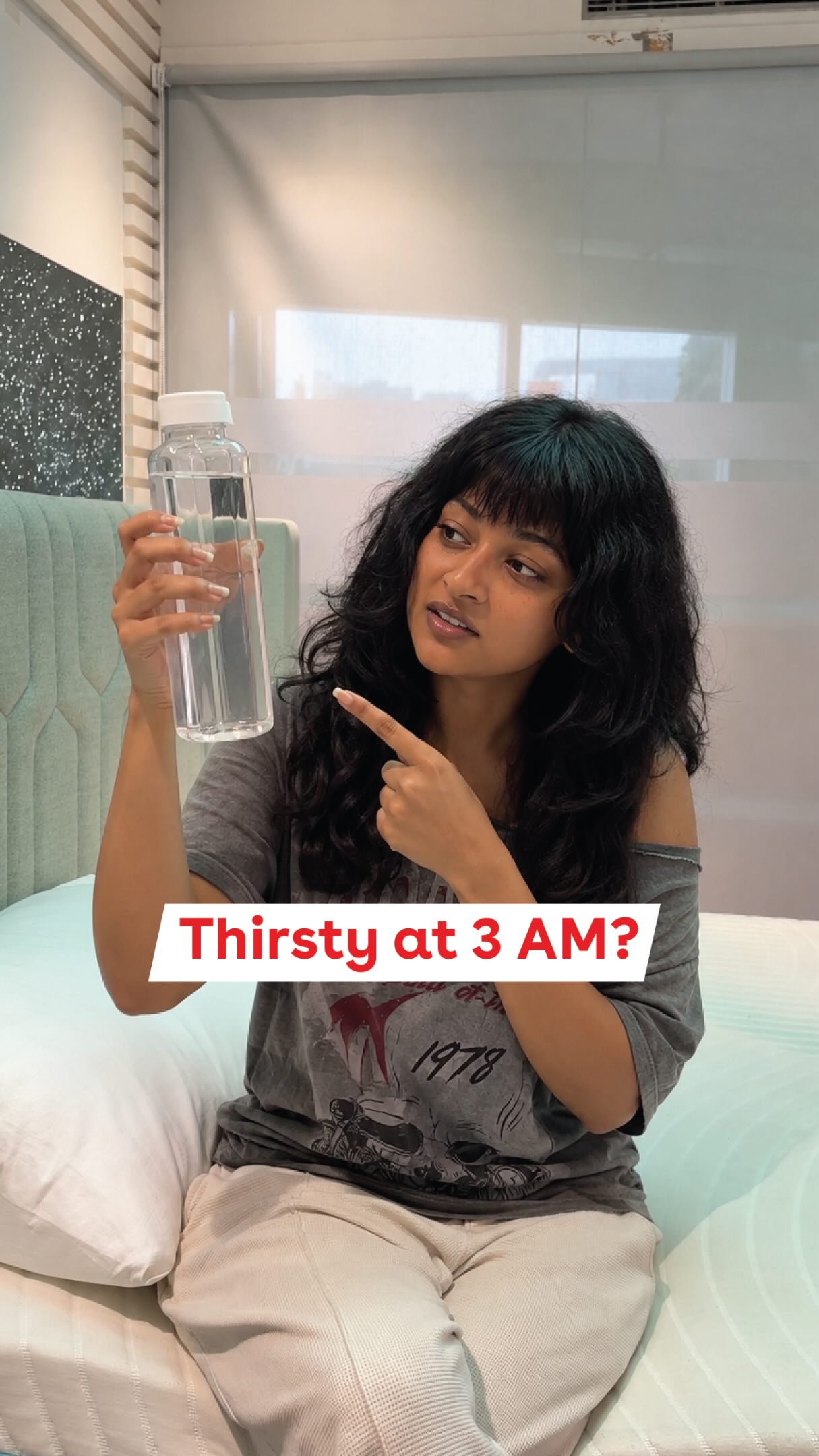 Turns out, you can sleep through the thirst.