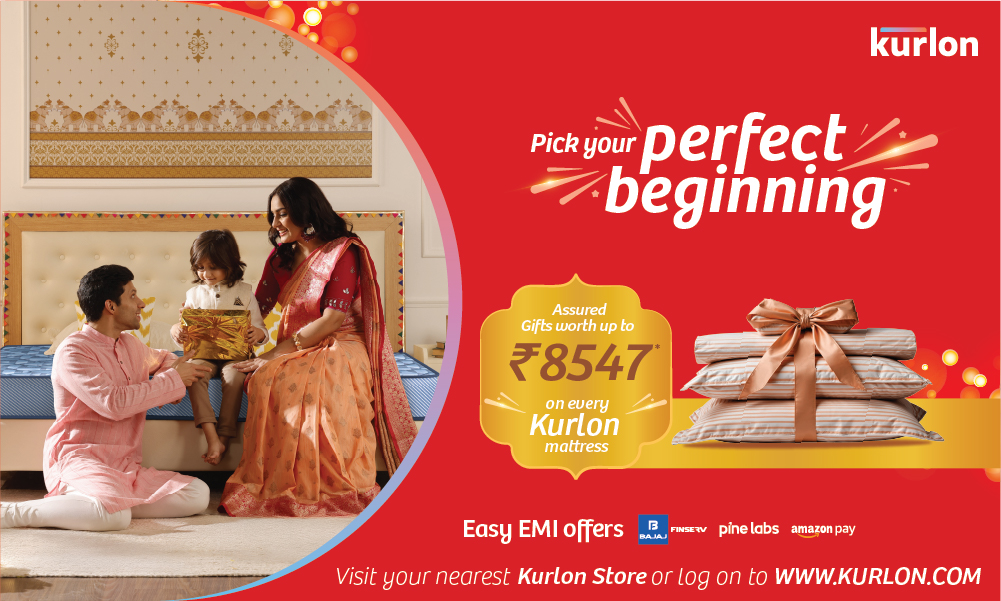 Perfect Beginning with Kurlon – Festive Mattress Offer