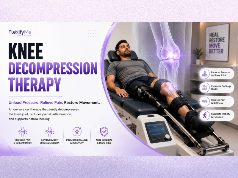 Knee Decompression Therapy: Benefits, Cost & Best Knee Pain Clinic in new delhi Knee Decompression Therapy: Benefits, Cost & Best Knee Pain Clinic in new delhi
