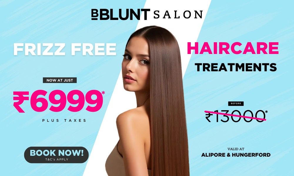 FRIZZ FREE HAIRCARE TREATMENTS !