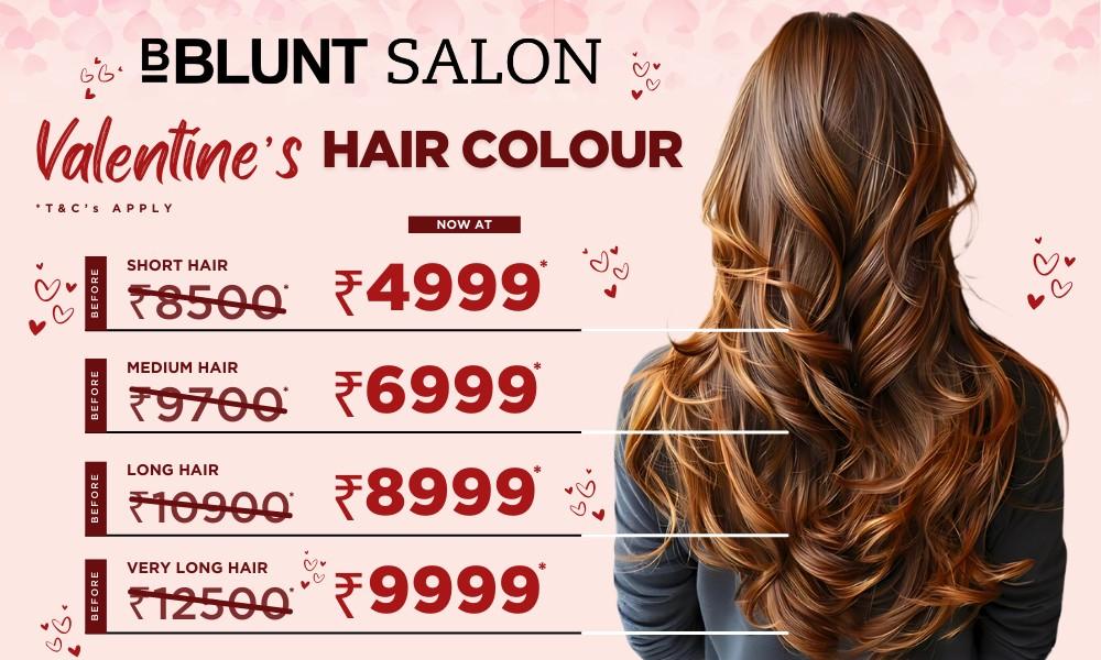 VALENTINE'S HAIR COLOUR !