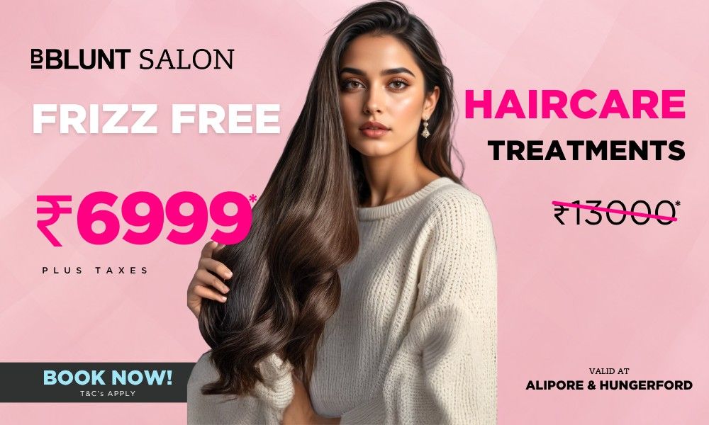 FRIZZ FREE HAIRCARE TREATMENTS !