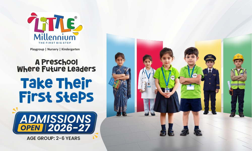 Admissions Open for 2026–27 at Little Millennium