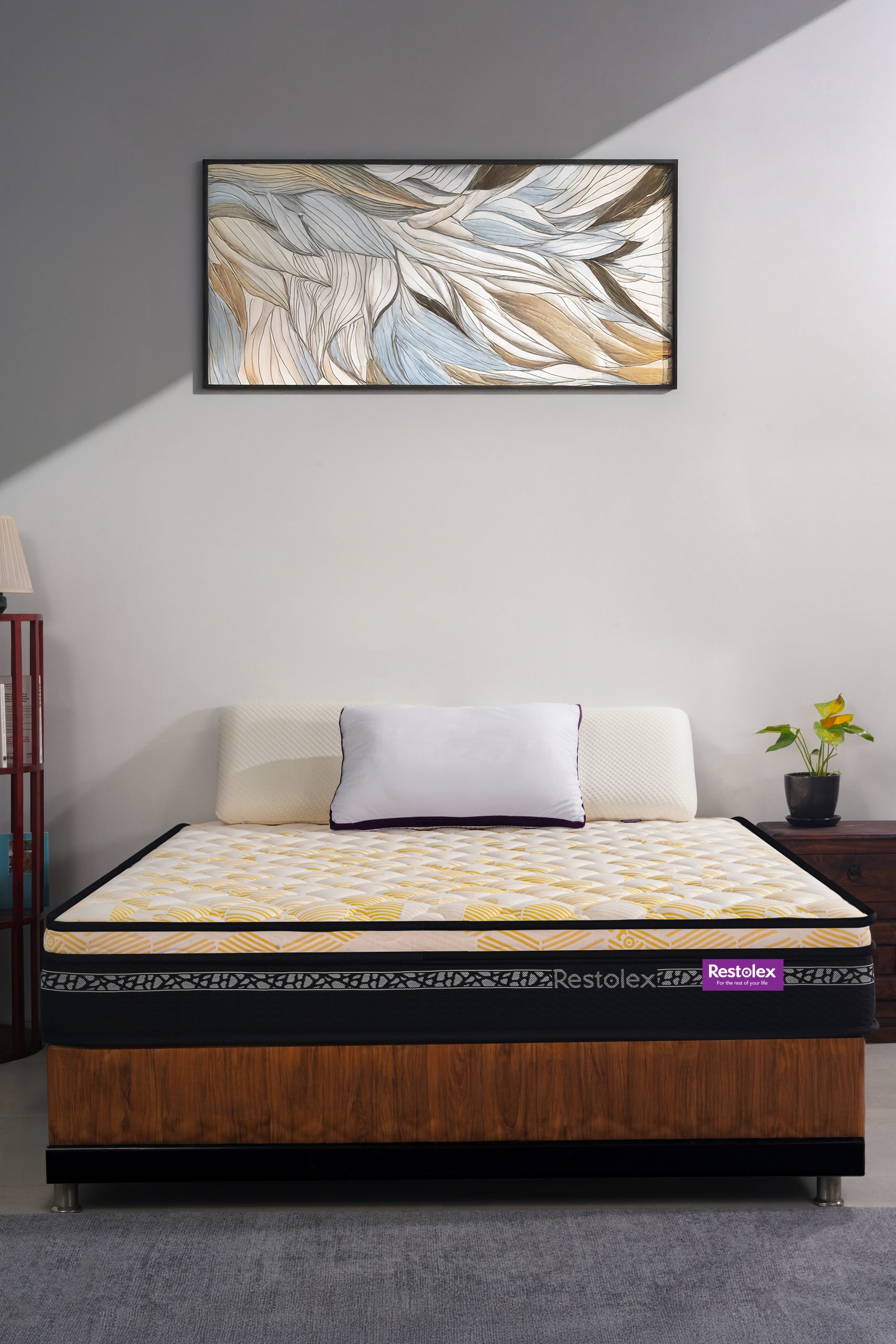 Moksha Euro Top Lush Comfort Pocketed Spring Mattress
