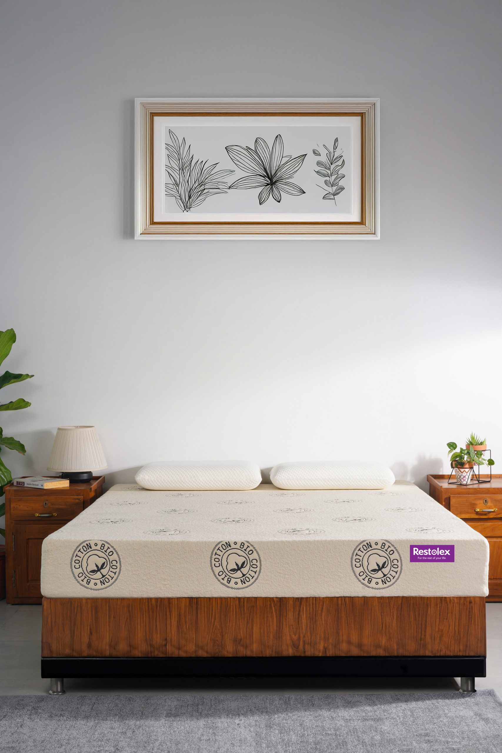 Organic Bio-Cotton & Natural Latex Mattress