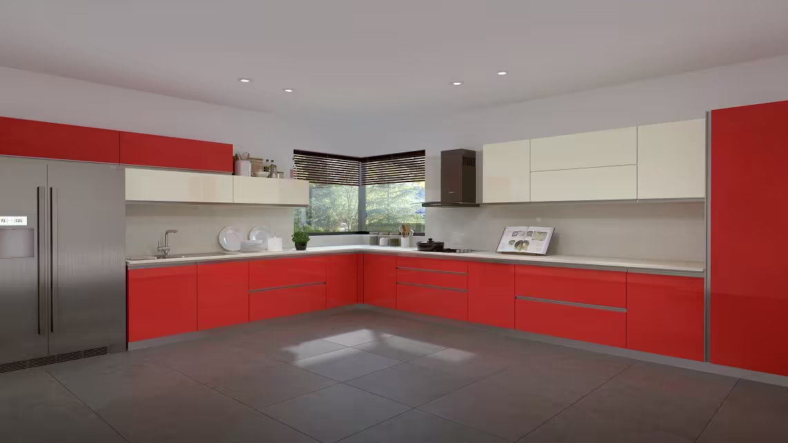 L Shaped Kitchen