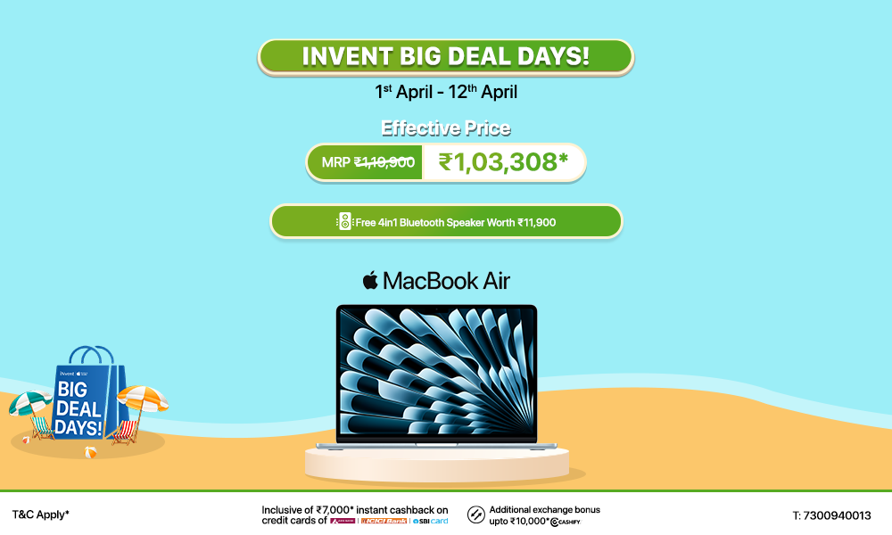 iNvent Big Deal Days! MacBook Air