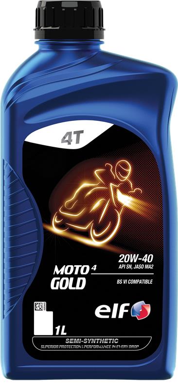 ELF MOTO 4 GOLD 20W-40