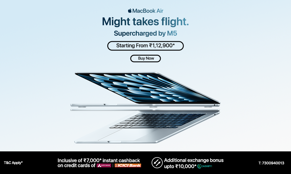 MacBook Air – Might takes flight.