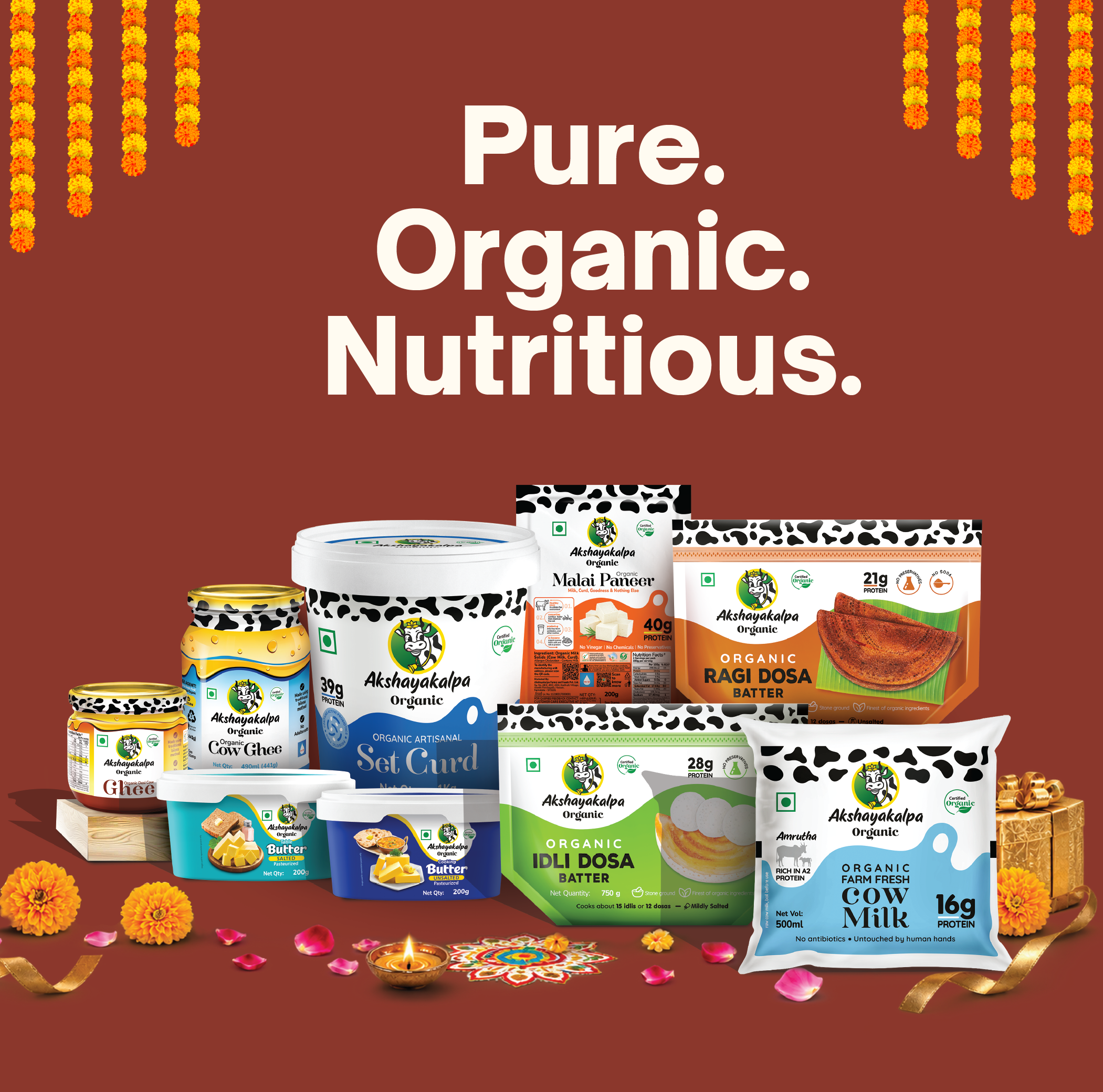 Akshayakalpa Organic Milk & Dairy | Aishwarya Super Market