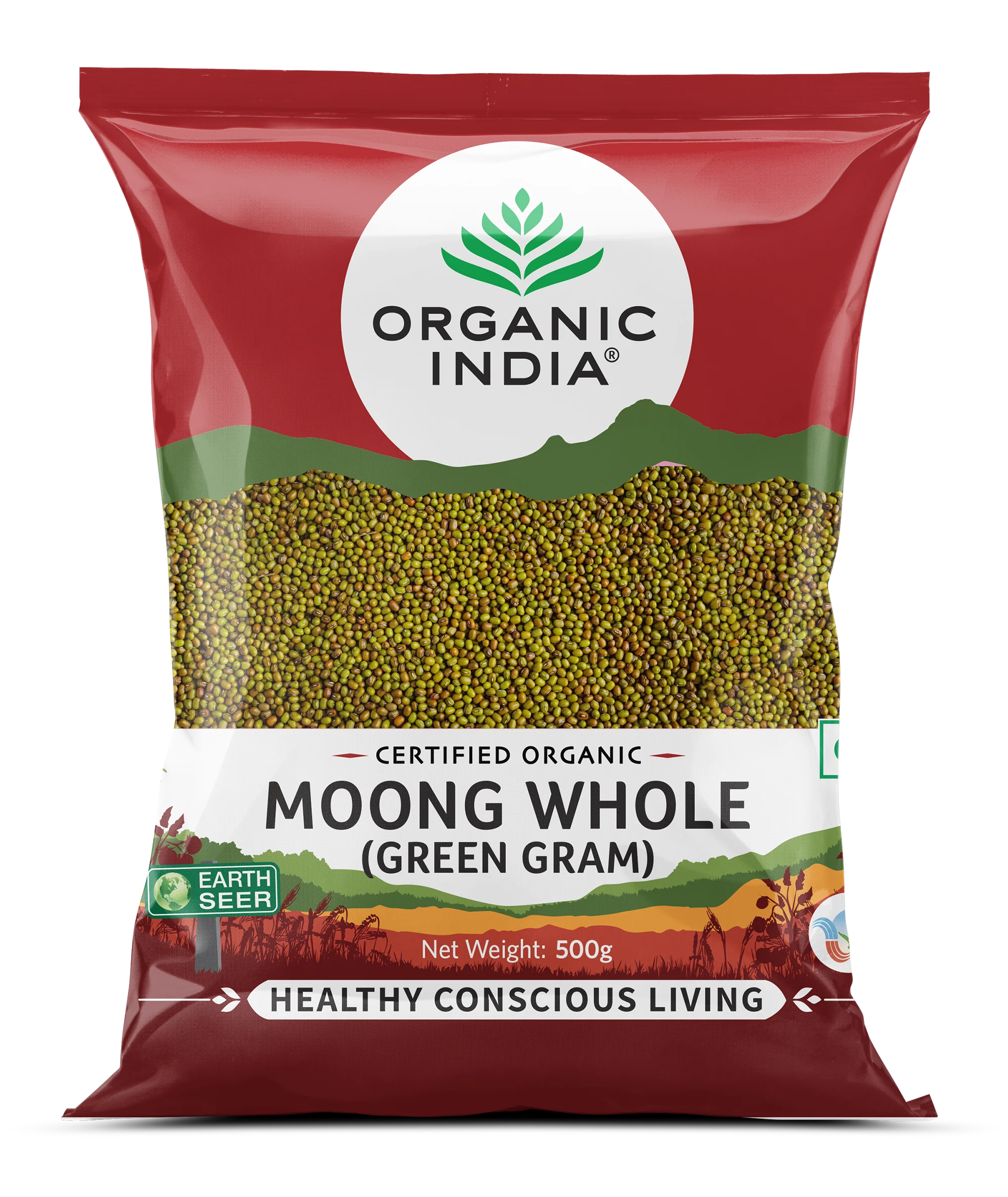 Moong Dal Whole (Sabut) - 500g