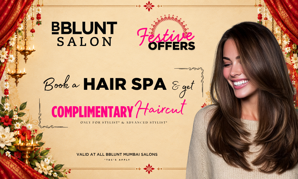 Festive Hair Spa Treat + Complimentary Haircut ✨