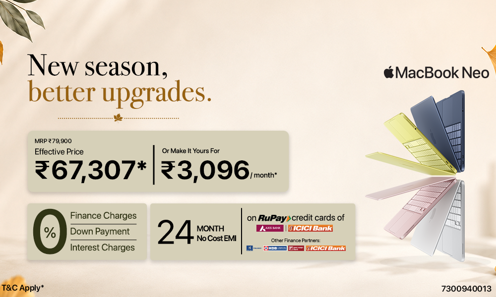 MacBook Neo Festive Season Offer