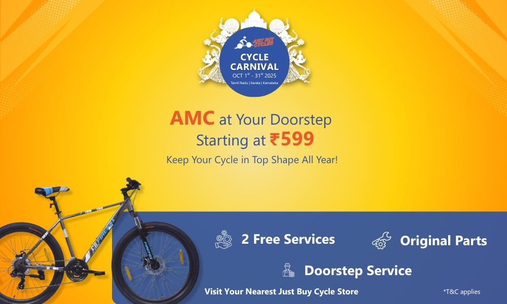 Doorstep Cycle AMC Starting at ₹599
