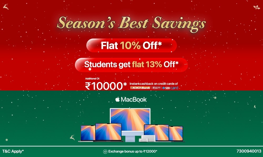 Season’s Best Savings - MacBook