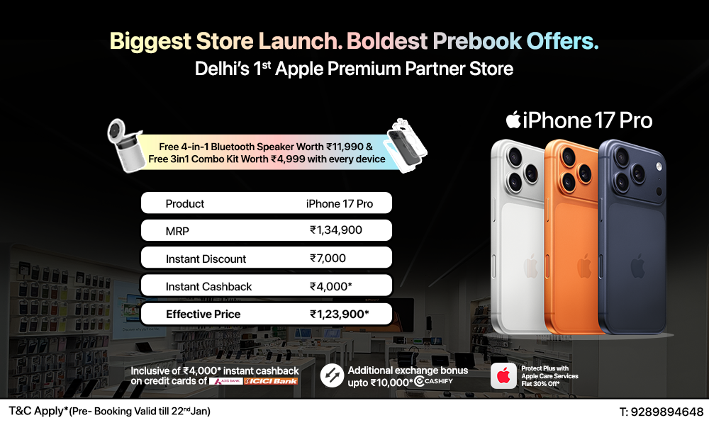 Biggest Store Launch. Boldest Prebook Offers.