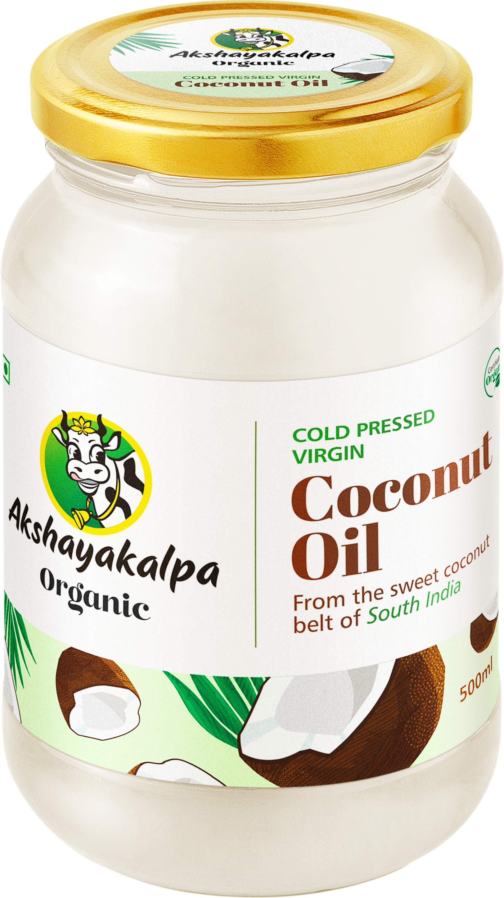Organic Cold Pressed Virgin Coconut Oil