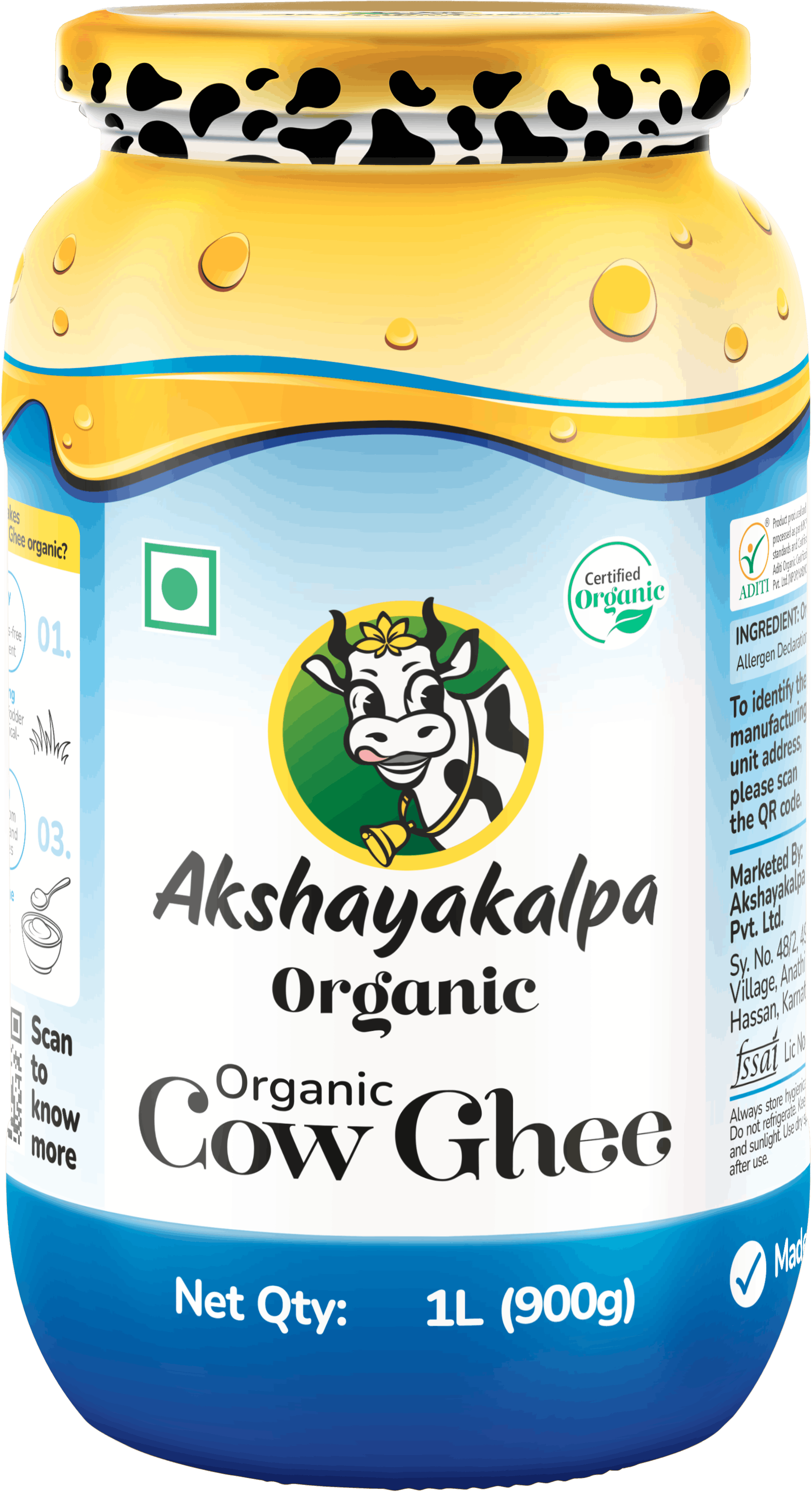 Organic Cow Ghee