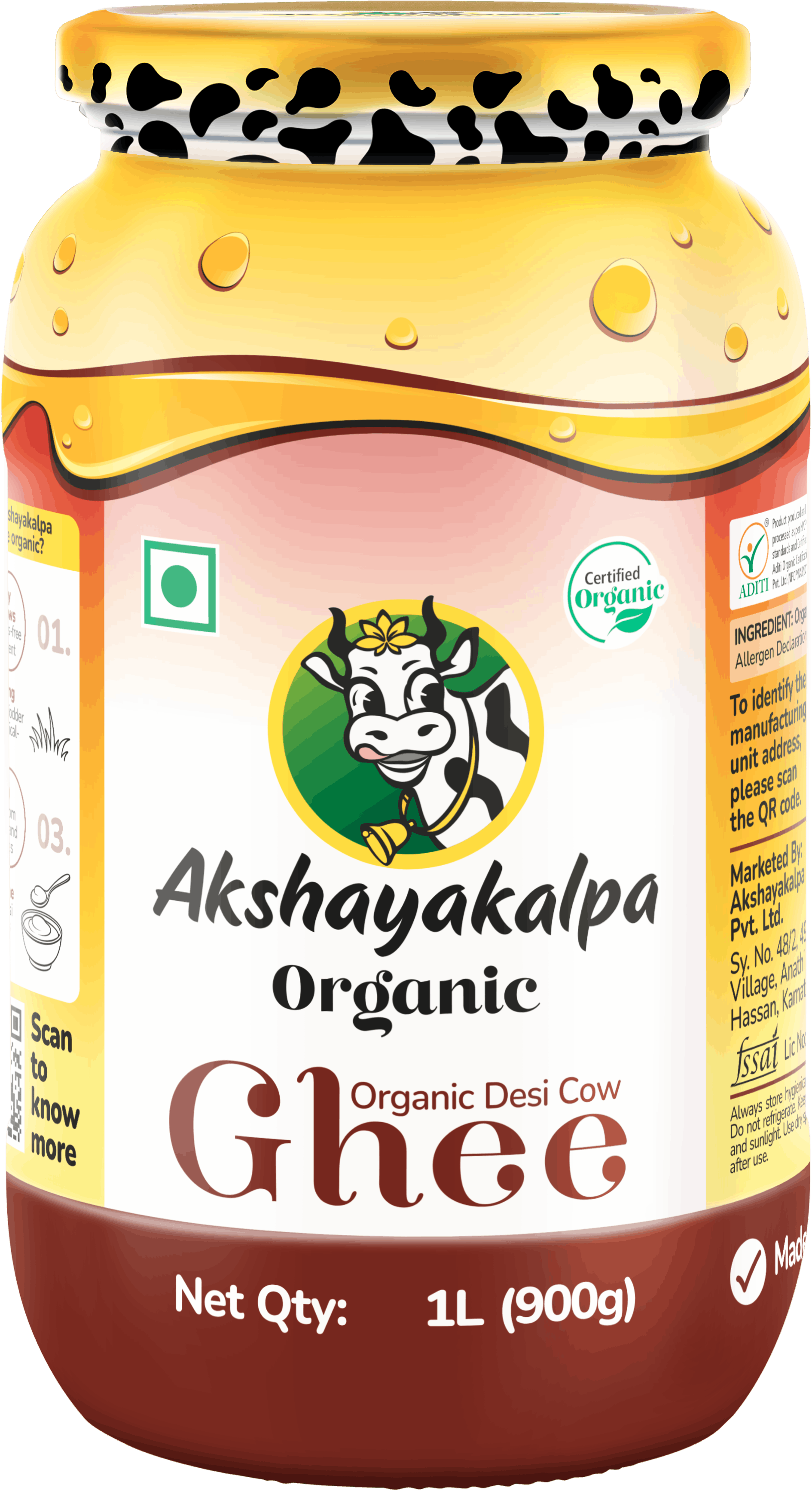 Organic Desi Cow Ghee