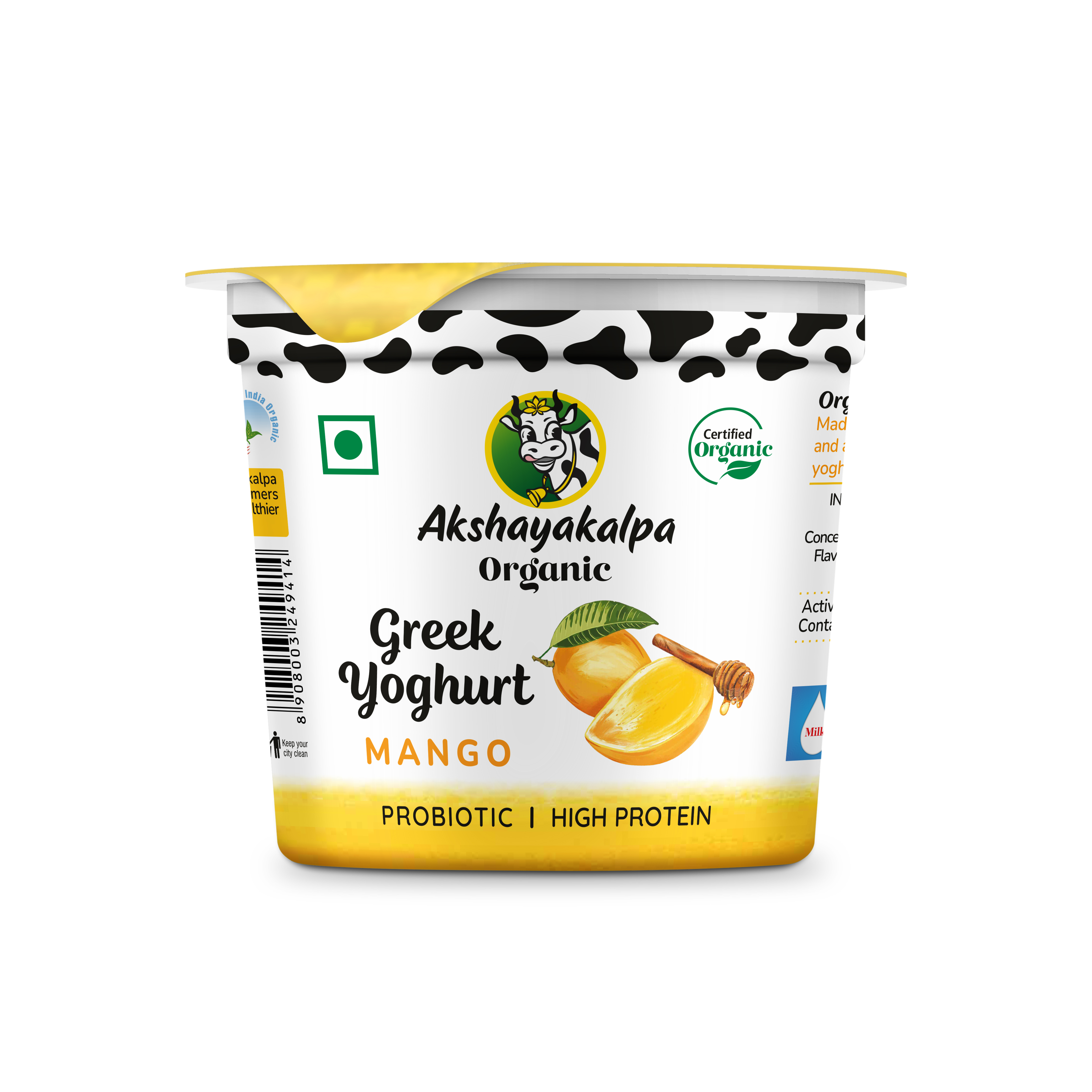 Organic Greek Yoghurt Mango