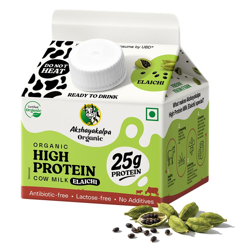Organic High Protein Milk Elaichi