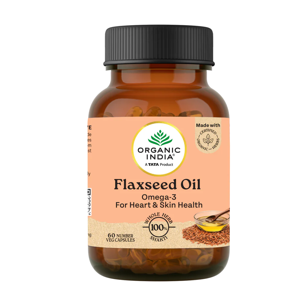 Flaxseed Oil - 60 Capsules