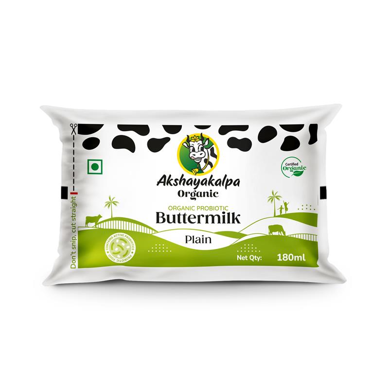 Organic Probiotic Buttermilk Plain