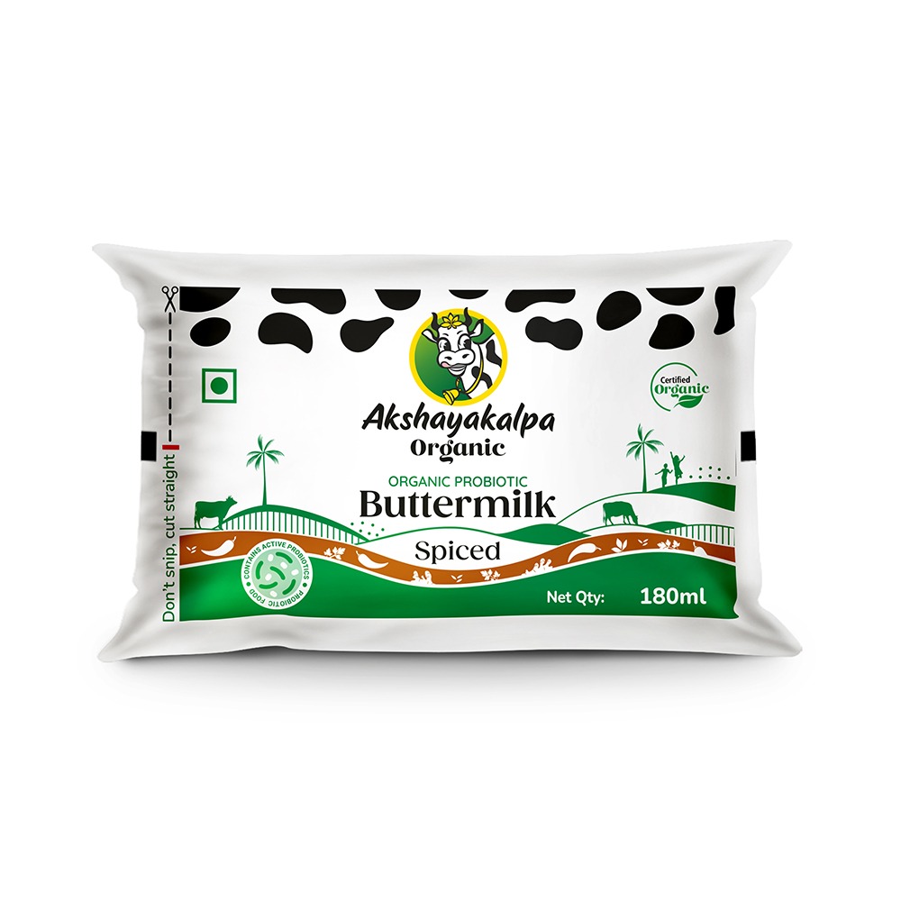 Organic Probiotic Buttermilk Spiced