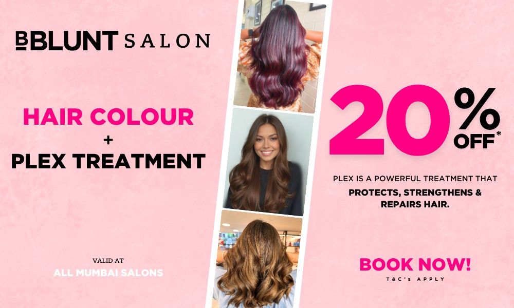 HAIR COLOUR + PLEX TREATMENT ! TREATMENT THAT REPAIRS HAIR