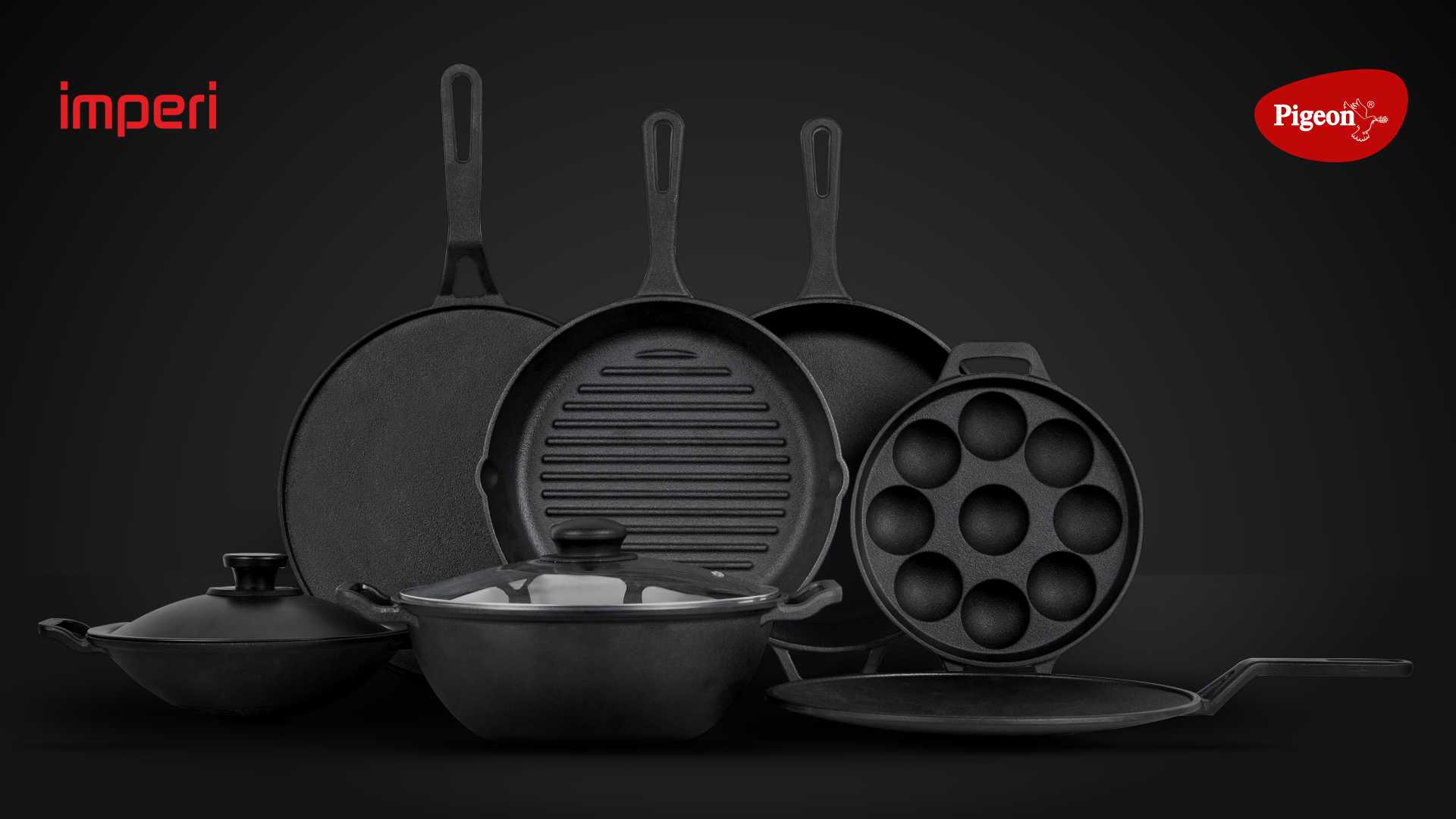 Stovekraft Introduces ‘Imperi’: The Ultimate Cast Iron Cookware Collection under the Pigeon Brand