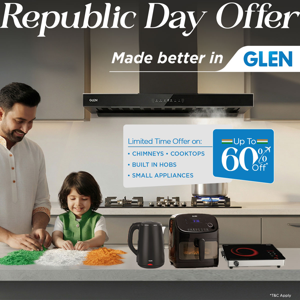 Upgrade your cooking experience with Glen!