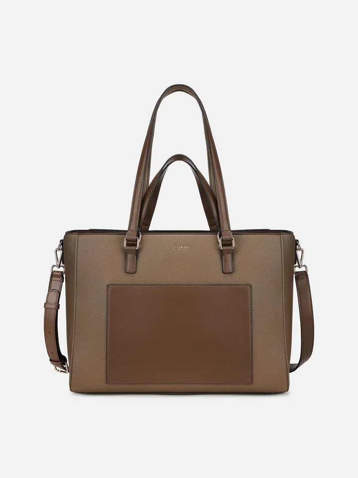 Camilla Work Bag - Brown
