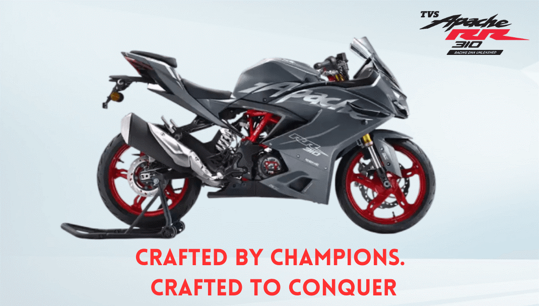 Experience the TVS Apache RR 310 Bomber Grey in Attapur, hyderabad: Pure Power, Precision & Performance