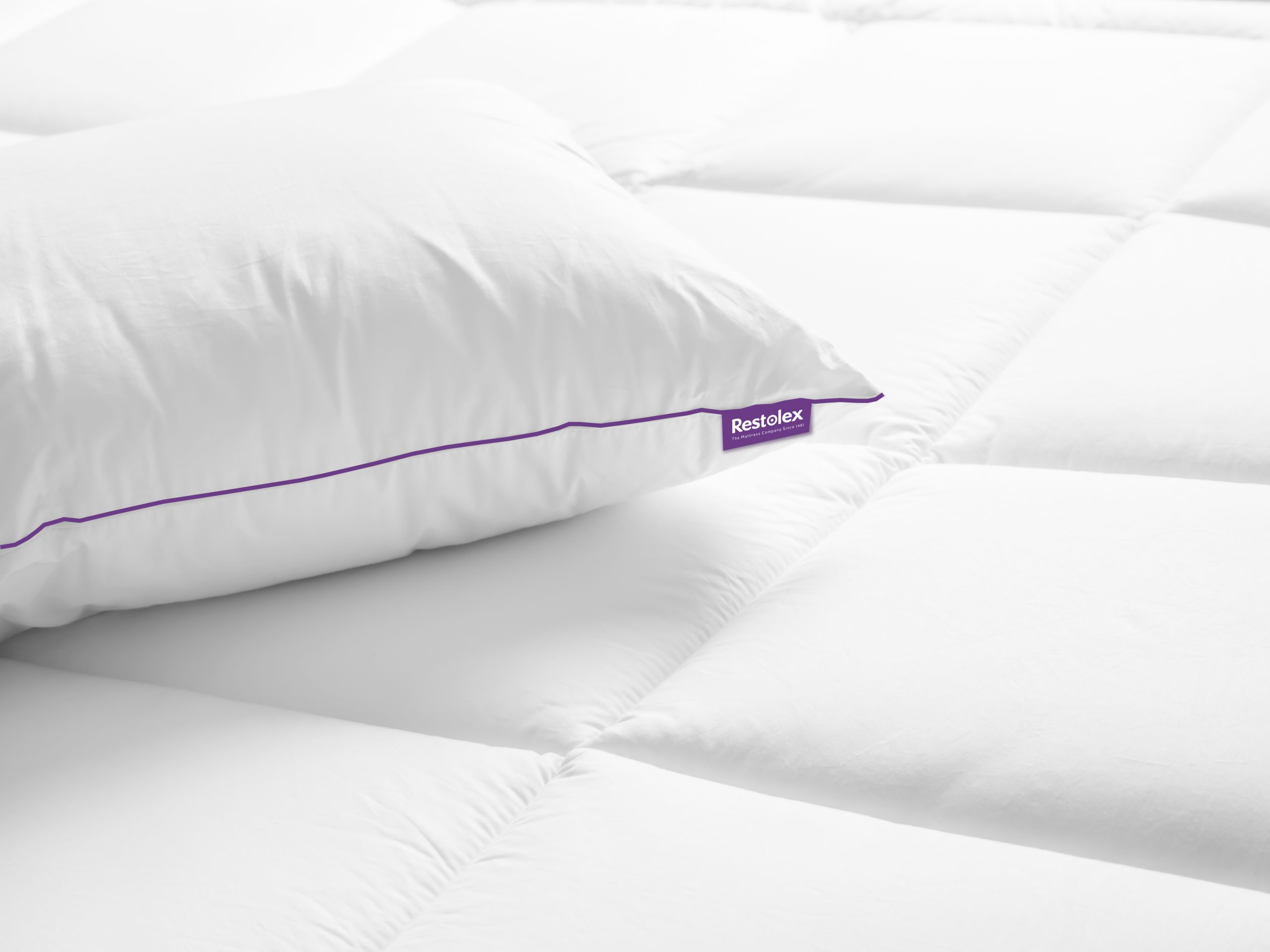 Restolex Comfy Pillow Material – Siliconised Fiber Color – White- 69cm x 43 cm
